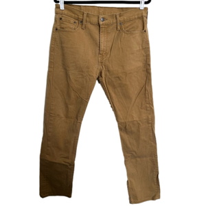 Levi’s Mens 513 Khaki Brown Jeans Size 32x32